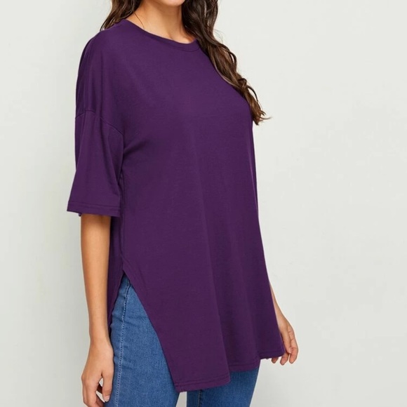SHEIN Tops - SHEIN Drop Shoulder Top